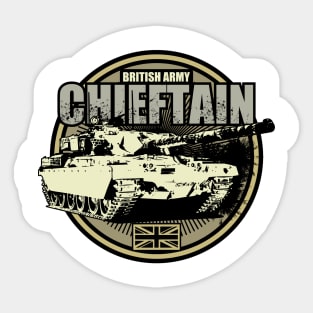 Chieftain Tank Sticker